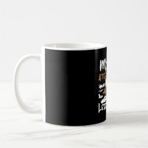 Caneca De Café Meu Gato Comeu Meus Planos de Lição, gatos engraça