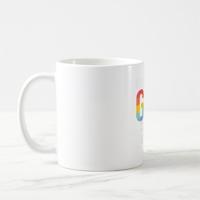 Caneca De Café Meu Gay favorito me chama de Mãe Gay (Esquerda)