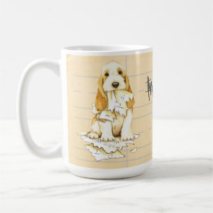 Caneca De Café Meu GBGV Comeu meu dever de casa