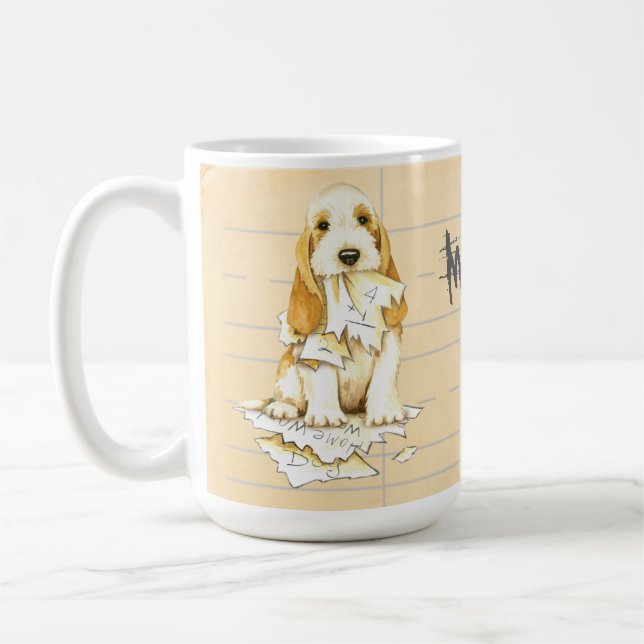 Caneca De Café Meu GBGV Comeu meu dever de casa (Esquerda)