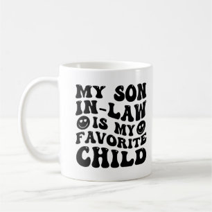 Caneca De Café Meu Genro É Meu Filho Favorito Humor Familiar
