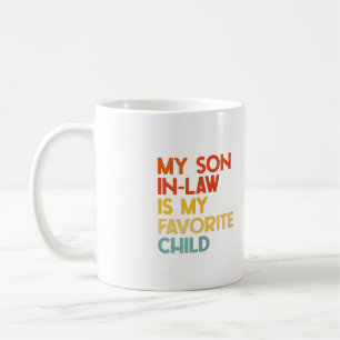 Caneca De Café Meu Genro é Meu Filho Favorito, Sogra