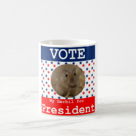 Caneca De Café Meu Gerbil para o Presidente Mug