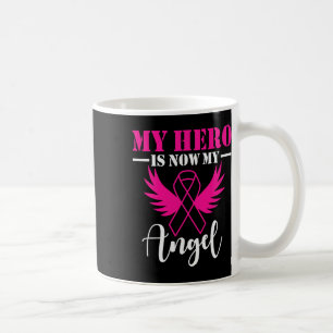 Caneca De Café Meu Herói É Meu Anjo Cancer Sensibilização Pi