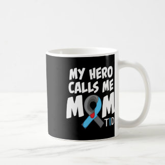 Caneca De Café Meu Herói Me Chama Mãe T1d Diabetes Tipo 1
