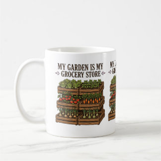 Caneca De Café Meu Jardim é Minha Mercearia