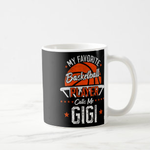 Caneca De Café Meu jogador de esqueleto favorito me chama de Gigi