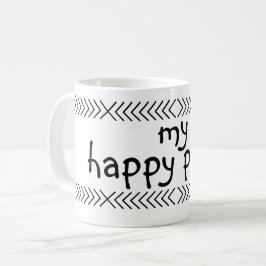 Caneca De Café Meu Lugar Feliz