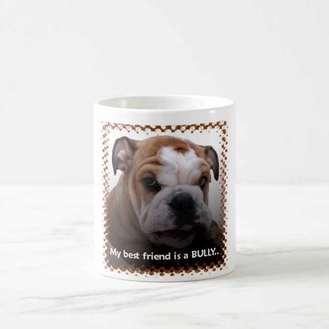 Caneca De Café Meu melhor amigo é uma intimidação… (Centro)