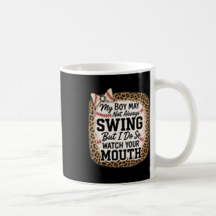 Caneca De Café Meu Menino Pode Não Sempre Jogar Bem Mas Eu Sim En