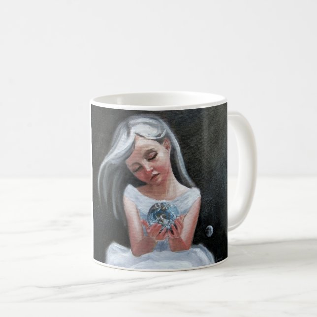 Caneca De Café Meu Mundo (Frente Esquerda)