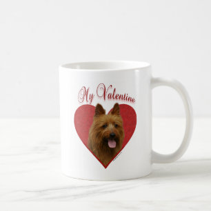 Caneca De Café Meu Namorados Terrier australiano