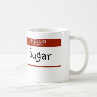 Caneca De Café Meu nome é açúcar