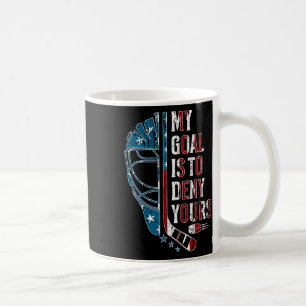Caneca De Café Meu Objetivo É Negar O Seu Camisa De Goleiro De Hó