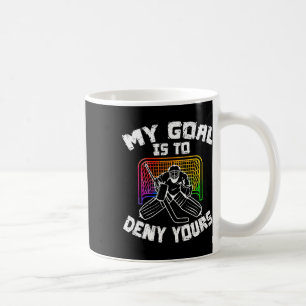 Caneca De Café Meu Objetivo É Negar O Seu Camisa Engraçada De Gol