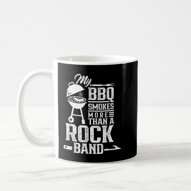 Caneca De Café Meu óleo essencial favorito é CHURRASCO de graxa d (Esquerda)