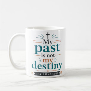 Caneca De Café Meu Passado Não É Meu Destino Promessa das Escritu