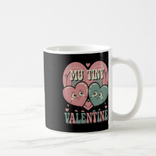 Caneca De Café Meu Pequeno Valentim Anúncio de Gravidez no Dia do