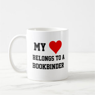 Caneca De Café Meu Pertence A Um Bookbinder