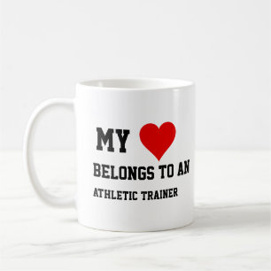 Caneca De Café Meu Pertence a um Treinador Atlético