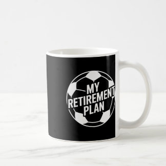 Caneca De Café Meu Plano de Aposentadoria Futebol Esporte Ll Joga