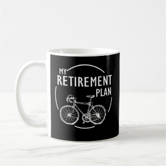 Caneca De Café Meu Plano de Reforma Bicicleta Ciclo