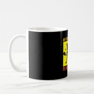 Caneca De Café Meu Plano de Reforma Jogar Pickleball Dink Kitchen