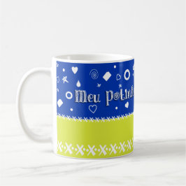 Caneca De Café Meu potinho de Felicidade!