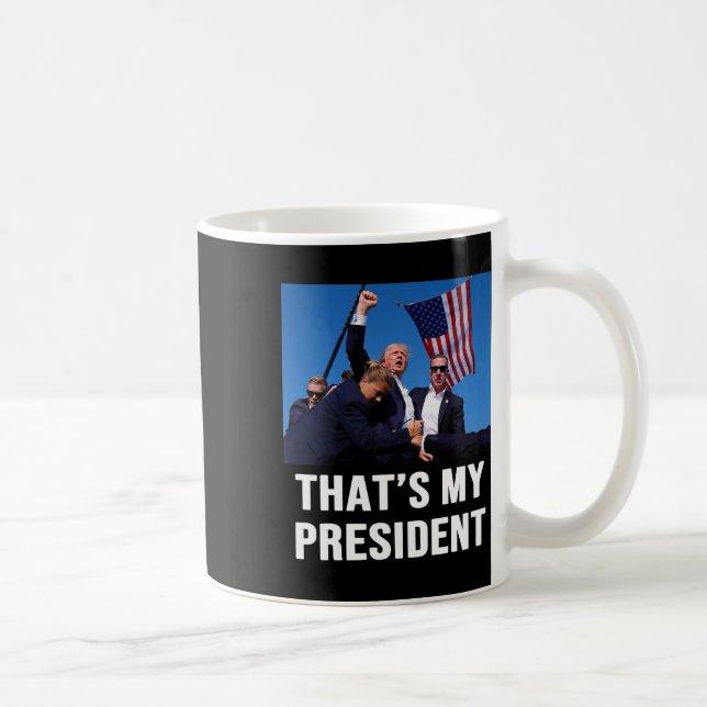 Caneca De Café Meu Presidente Trump 2024 (Direita)