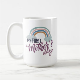 Caneca De Café Meu Primeiro Dia das Mães