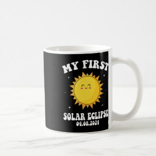 Caneca De Café Meu Primeiro Eclipse Solar Total 8 De Abril Para C