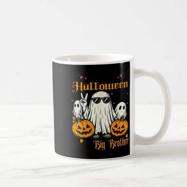 Caneca De Café Meu Primeiro Halloween Como Um Grande Irmão Fantas (Direita)
