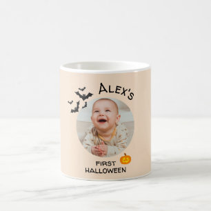 Caneca De Café Meu Primeiro Halloween Mug Fotografia Personalizad