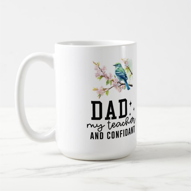 Caneca De Café Meu professor e Mug confiante (Esquerda)