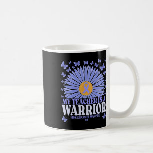 Caneca De Café Meu Professor É Um Guerreiro Conscientização do Câ