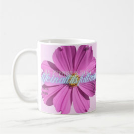 Caneca De Café Meu propósito é dar vida em toda sua plenitude