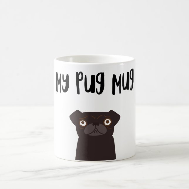 Caneca De Café Meu Pug Mug (Centro)