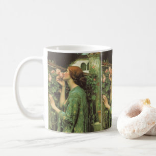Caneca De Café Meu rosa doce, ou alma do rosa pelo Waterhouse
