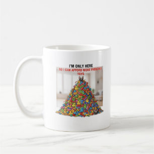Caneca De Café Meu Salário Vai para Brinquedos Frenchie Design Di