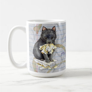 Caneca De Café Meu Schipperke Ate Meu Plano De Lição