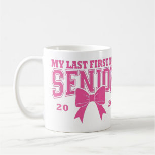 Caneca De Café 🎀 Meu Último Mais velho Do Primeiro Dia 2026