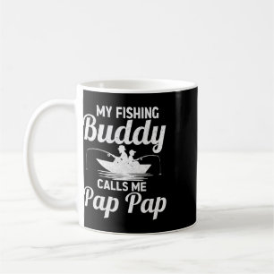 Caneca De Café Meus Amigos Pescadores Me Chamam de Pap Pap Dia do