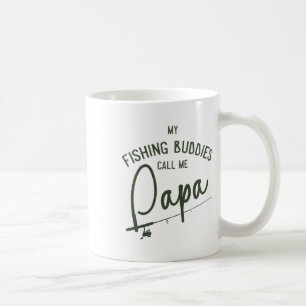 Caneca De Café Meus Amigos Pescadores Me Chamam de Papai Presente