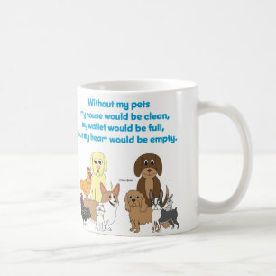Caneca De Café Meus animais de estimação