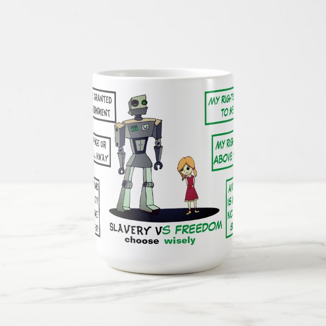 Caneca De Café Meus direitos (Centro)