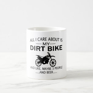 Caneca De Café Meus DIRTBIKE e CERVEJA