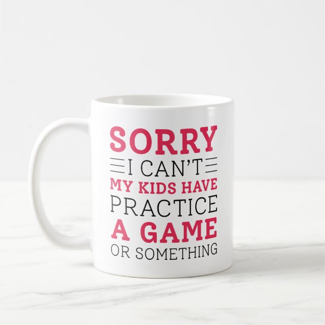 Caneca De Café Meus Filhos Têm Treino (Esquerda)