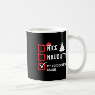 Caneca De Café Meus Ideias Psicológicas Belo Natal Bela P