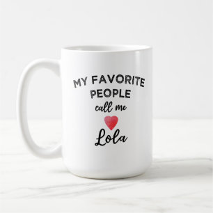 Caneca De Café Meus Queridos Me Chamam de Lola Avó Filipina