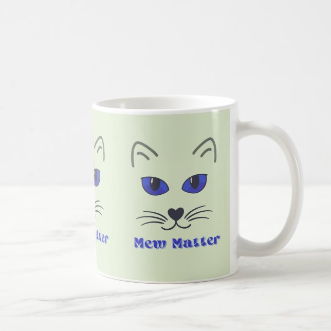 Caneca De Café Mew Matter Classic Mug, 11 oz (Direita)